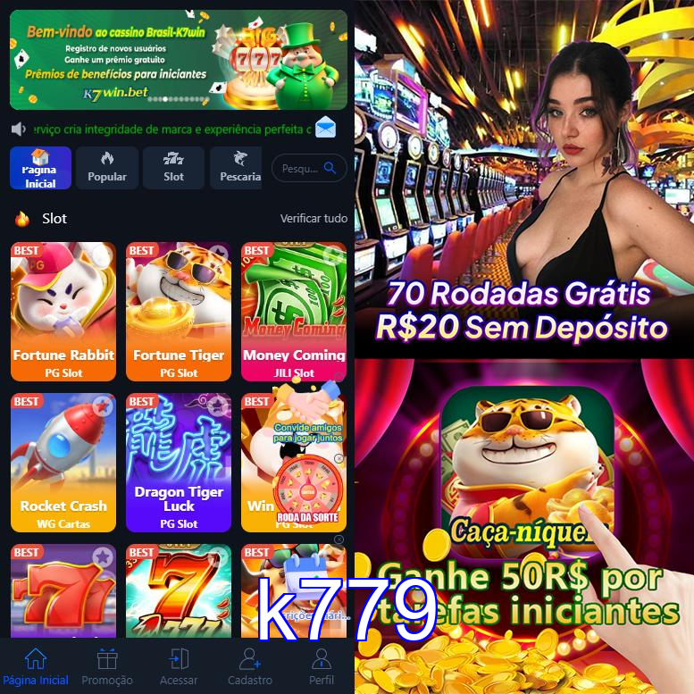 Cadastro no k779: Comece com um Bônus de Boas-vindas!